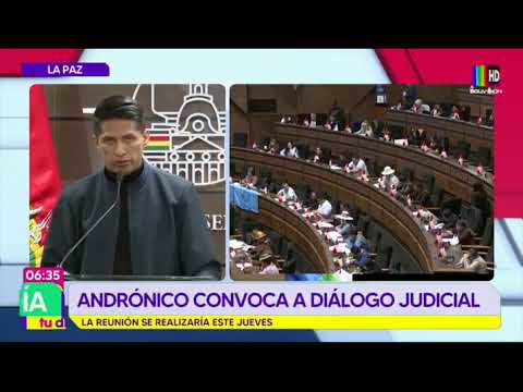 Andrónico Rodríguez convoca a diálogo judicial