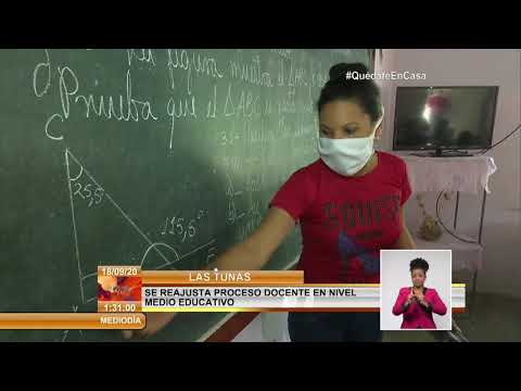 Extreman medidas sanitarias en escuelas de Las Tunas
