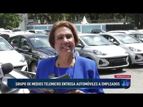 Presidente de Medios Telemicro regala vehículos a empleados