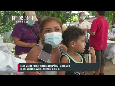 La salud llega al barrio Jonathan González con la clínica móvil - Nicaragua