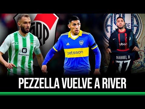 PEZZELLA vuelve a RIVER + EQUI FERNÁNDEZ peleado con BOCA + NAHUEL BUSTOS a SAN LORENZO + NOTICIAS