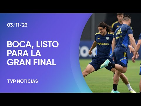 Boca vs Fluminense: los equipos se preparan para la final