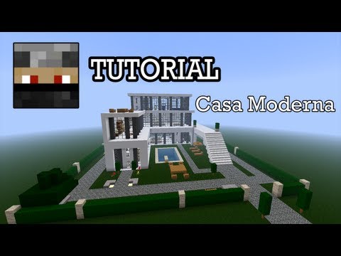Como Hacer Una Linda Casa Moderna En Minecraft Youtube