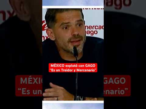 MÉXICO destruyó a GAGO por todo esto | #Mexico criticó al DT de #BocaJuniors #Futbol #Argentina