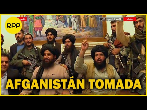 Caída de Afganistán en manos de los talibanes