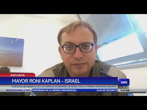 El Mayor Roni Kaplan nos habla sobre la situacio?n actual en Israel y el conflicto con Hamás