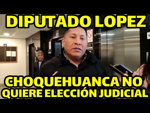 DIPUTADO FREDDY LOPEZ RESPONSABLIZAN CHOQUEHUANCA POR IMPEDIR ELECCIONES JUDICIALES EN BOLIVIA..