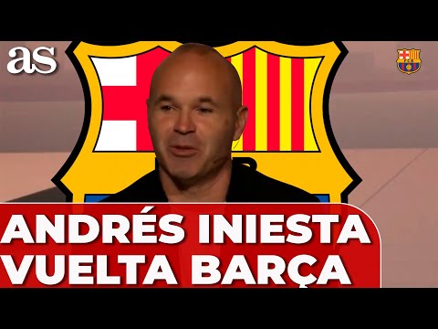 Iniesta CONFIRMA entre LÁGRIMAS que le GUSTARÍA VOLVER AL BARÇA