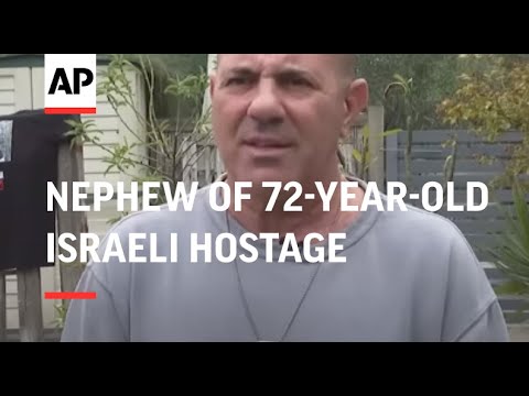 Nephew of 72-year-old Israeli hostage says she was 'not used to sunlight' upon her release