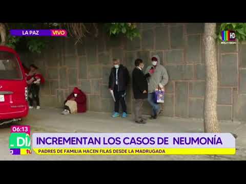 Incrementan los casos de neumonía en La Paz