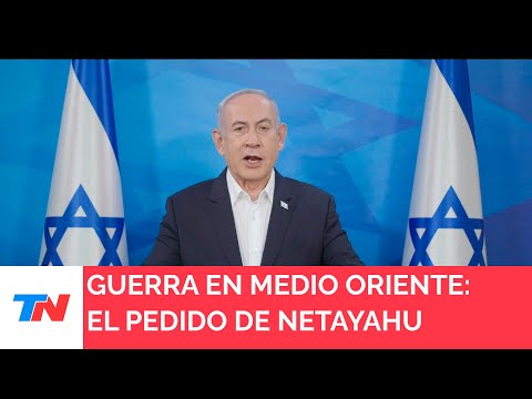 GUERRA EN ISRAEL: Netanyahu instó a la comunidad internacional a permanecer unida contra Irán