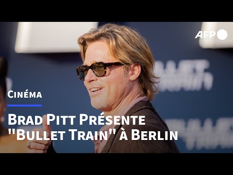Brad Pitt présente son dernier film Bullet Train à Berlin | AFP