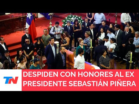 CHILE I El pueblo chileno despide con honores al expresidente Sebastián Piñera