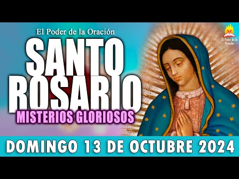 SANTO ROSARIO ? de Hoy DOMINGO 13 de Octubre de 2024|MISTERIOS GLORIOSOS