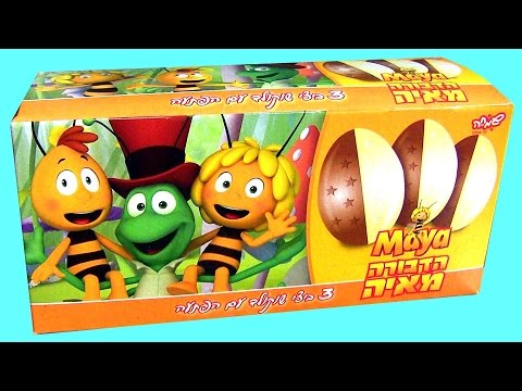 Download Youtube mp3  5 MAYA the Bee chocolate surprise eggs Die Biene Maja \u00dcberraschungsei