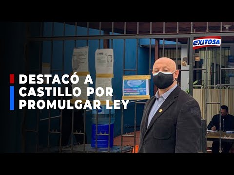 ??José Cueto destacó a Pedro Castillo por promulgar ley de cremación de restos de terroristas