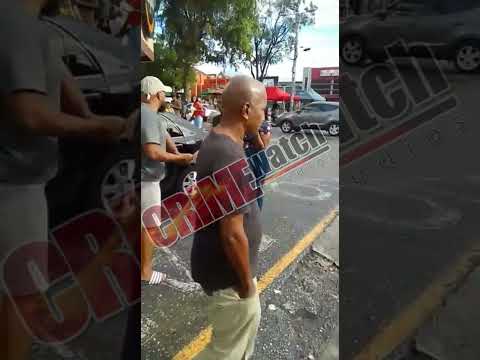 An incident took place yesterday in Port of Spain between a taxi driver and 2 women.