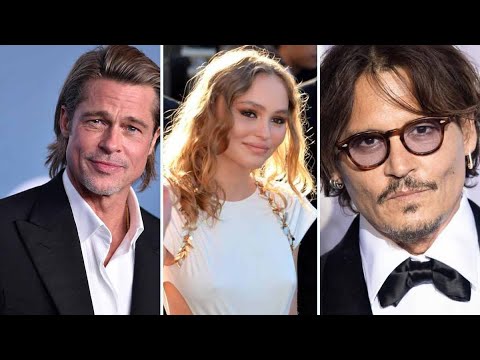 Brad Pitt exaspère Johnny Depp, sa proximité avec Lily-Rose en cause