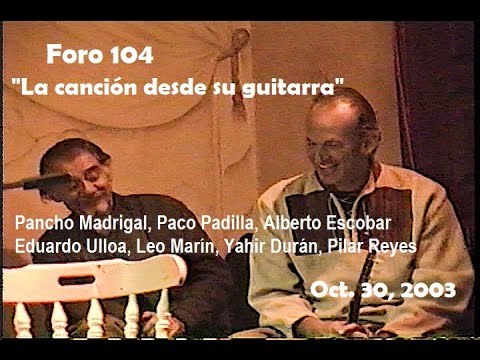 (RojoTV) La Mesa del Rojo: Foro104 La cancion desde su guitarra - (Oct. 30, 2003)