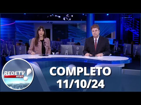 RedeTV News (11/10/2024) | Completo