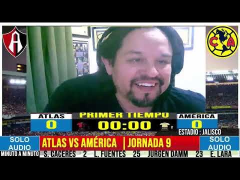 ATLAS VS AMÉRICA EN VIVO JORNADA 9 CLAUSURA 2023