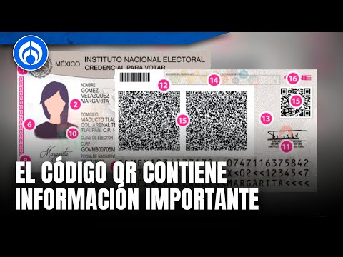 ¿Sabías que puedes escanear el QR de tu credencial del INE?