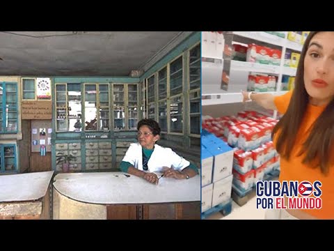 Española responden a ciberclarias cubanas mostrando como son las farmacias en el capitalismo