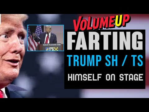 UH OH TRUMP repeatedly FARrTS SHYyTES his Trousers ARIZONA TRUMP RALLY