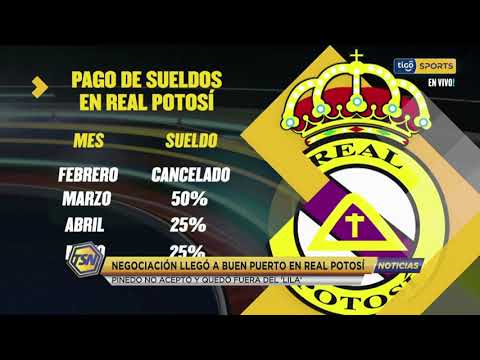Real Potosí es el séptimo equipo en consolidar acuerdo salarial con sus jugadores