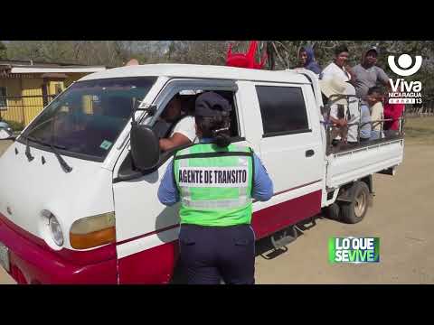 Menos accidentes de tránsito en las vías y carreteras de Nicaragua