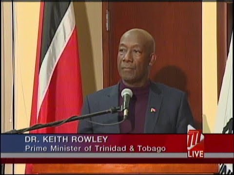 Prime Minister Dr. Keith Rowley Hosts Press Conference On Return From Ghana
