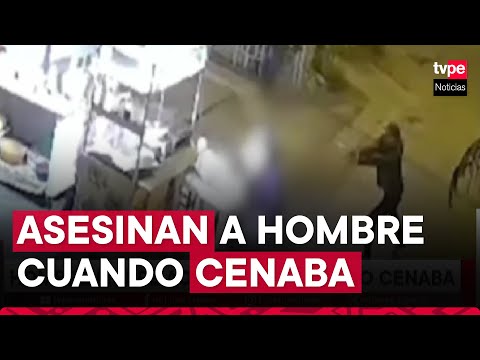 SJL: hombre fue asesinado cuando cenaba con su pareja en puesto de hamburguesas