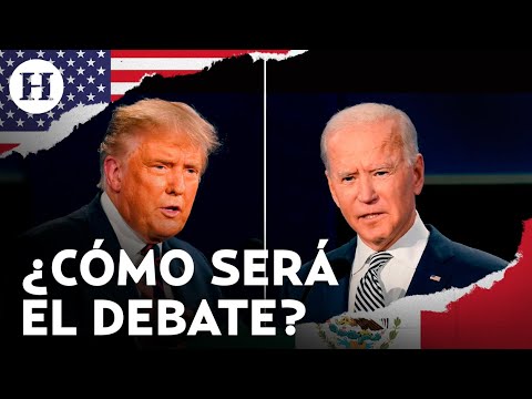 Rumbo al primer debate en Estados Unidos ¿Cuál será la estrategia de Donald Trump y Joe Biden?