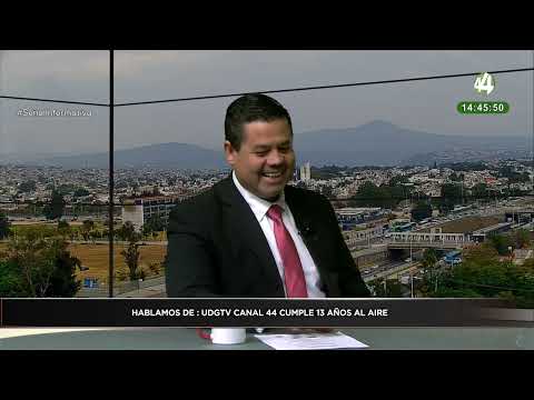 UDGTV Canal 44 cumple 13 años al aire y su director, Gabriel Torres Espinoza, habla del aniversario