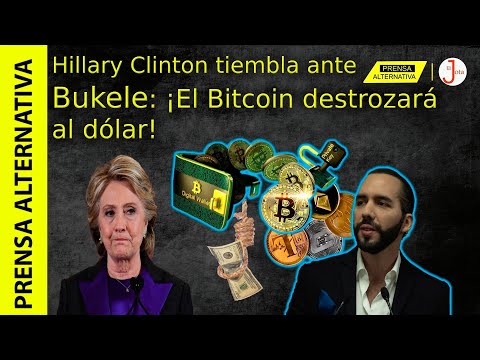 Élite estadounidense le teme a Bukele y al Bitcoin!