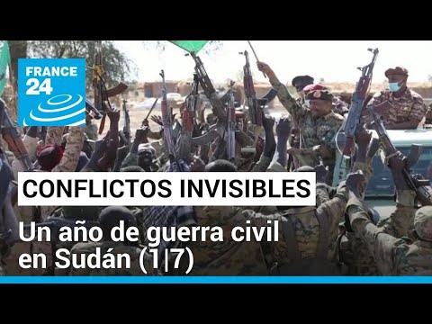 Sudán: un año bajo el fuego cruzado por cuenta de la tercera guerra civil (1/7) • FRANCE 24