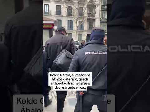 Koldo García, el asesor de Ábalos detenido, queda en libertad tras negarse a declarar ante el juez