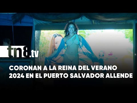 Realizan en el Puerto Salvador Allende, la coronación de la Miss Verano 2024