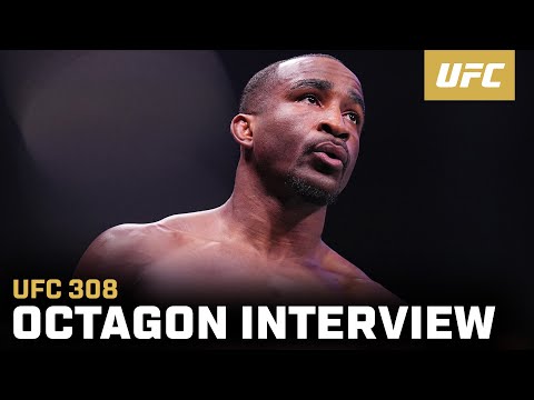 Geoff Neal Octagon Interview | UFC 308