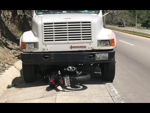Conductor de una motocicleta involucrado en accidente de tránsito en El Progreso