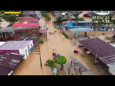 Inundaciones afectan a regiones del norte y sur de Perú