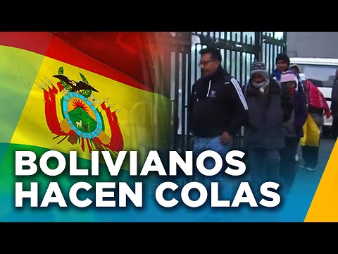 Bolivianos hacen colas por arroz y diésel: Muy caro está