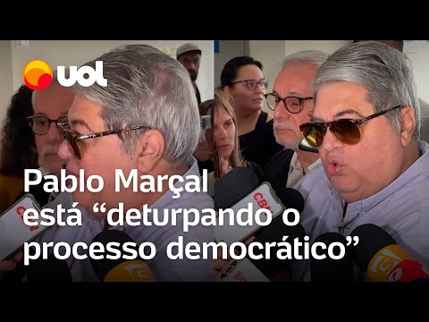 Datena volta a criticar Pablo Marçal e diz que adversário está 'deturpando o processo democrático'