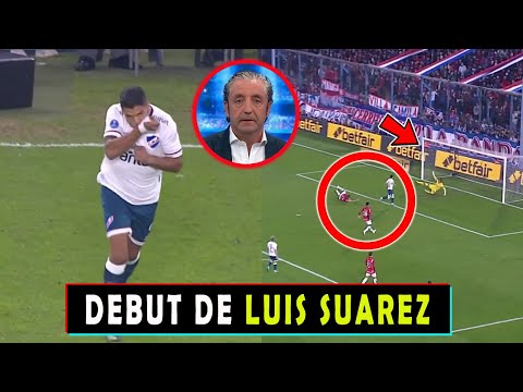 ASI REACCIONA PRENSA SUDAMERICANA A DEBUT DE LUIS SUAREZ CON NACIONAL VS GOIANIENSE EN SUDAMERICANA