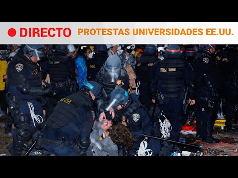 EE.UU.: CARGAS en los CAMPAMENTOS PROPALESTINOS de UCLA, en LOS ÁNGELES | RTVE
