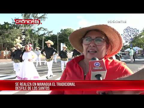 Realizan en Managua el tradicional encuentro de los santos - Nicaragua