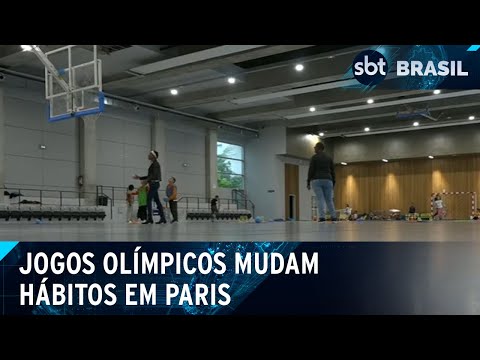 Jogos Olímpicos em Paris mudam hábitos de franceses | SBT Brasil (16/03/24)