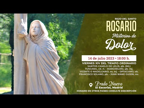 SANTO ROSARIO de hoy Viernes (Misterios Dolorosos) en DIRECTO desde PRADO NUEVO a las 18:00 h.