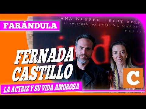 Fernanda Castillo y Erik Hayser, su romance tras 9 años de noviazgo y un bebé.