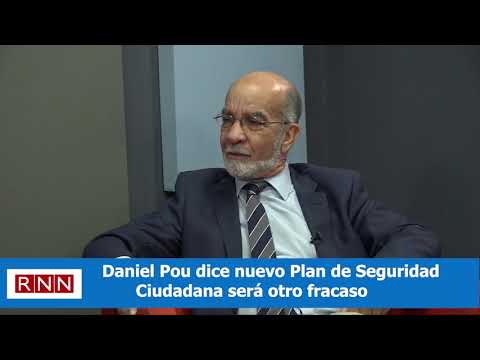 Daniel Pou dice nuevo Plan de Seguridad Ciudadana “será otro fracaso”